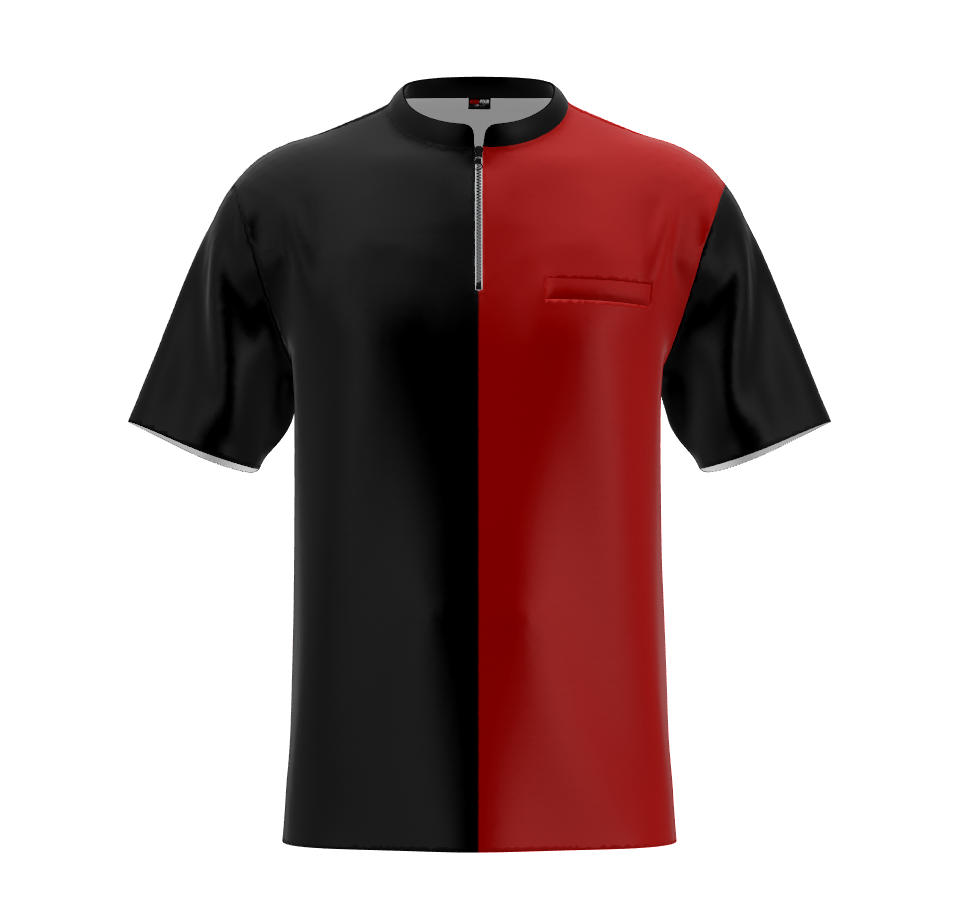 Poloshirt mit Sportkragen und Brusttasche