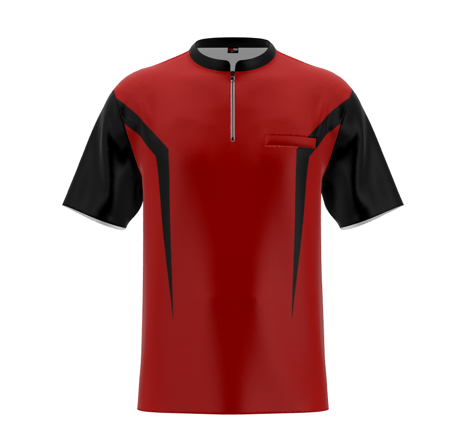 Poloshirt mit Sportkragen und Brusttasche