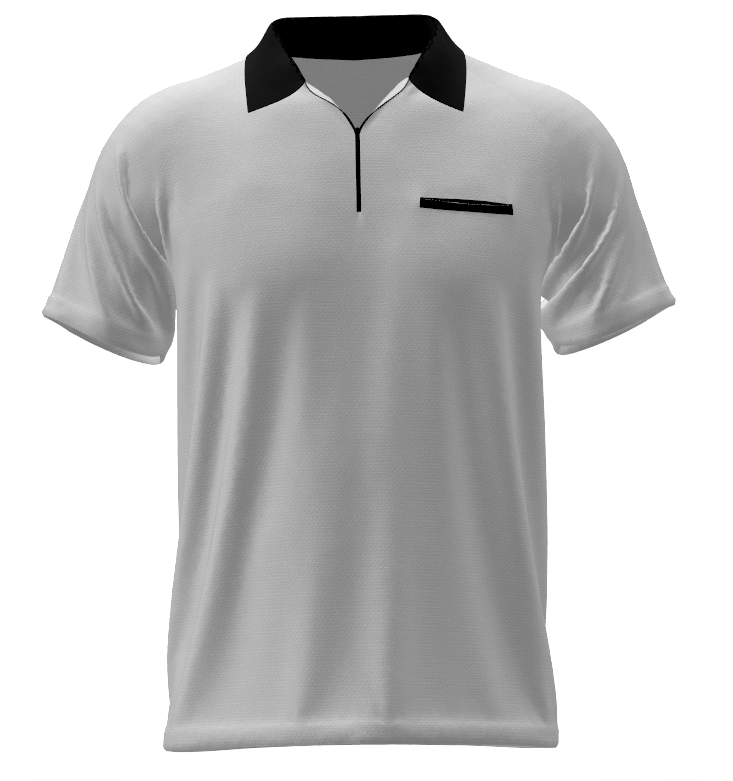 Zipper Polo Shirt