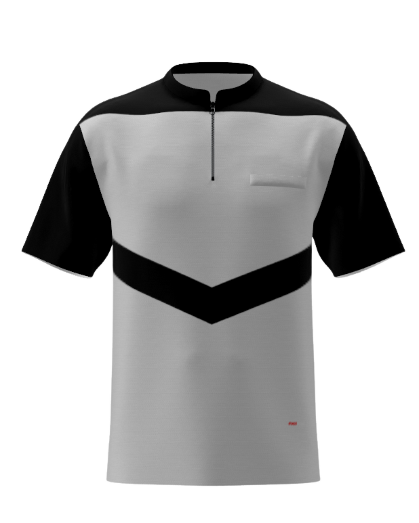 trikot mit stehkragen und reißverschluss konfigurierbar aus polyester für sport billard dart volleyball fußball handball