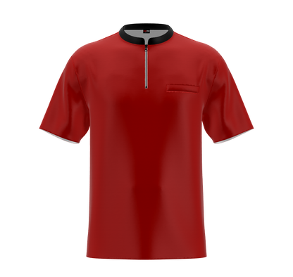 Poloshirt mit Sportkragen und Brusttasche