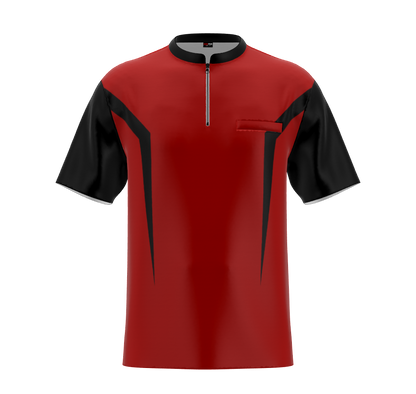 Poloshirt mit Sportkragen und Brusttasche