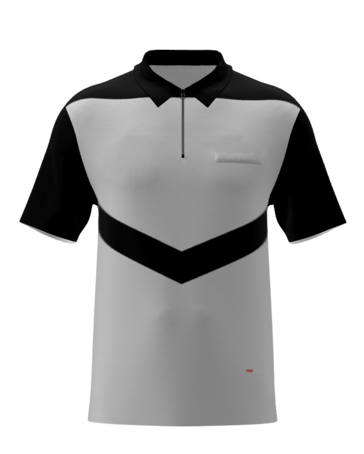 poloshirt polohemd mit reißverschluss konfigurierbar aus polyester für sport billard dart volleyball fußball handball