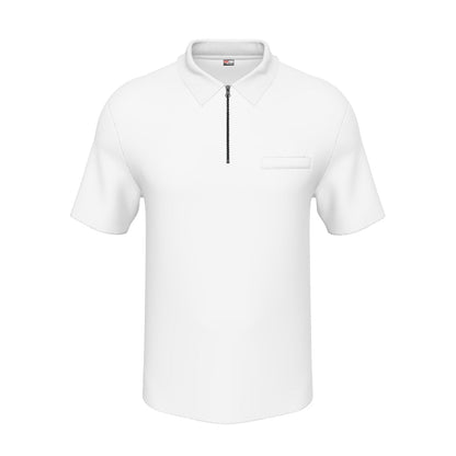 Poloshirt mit Reißverschluss